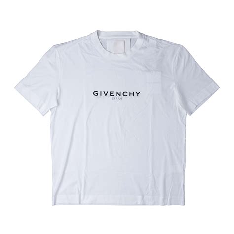 givenchy upside down t shirt|Givenchy Reverse logo.